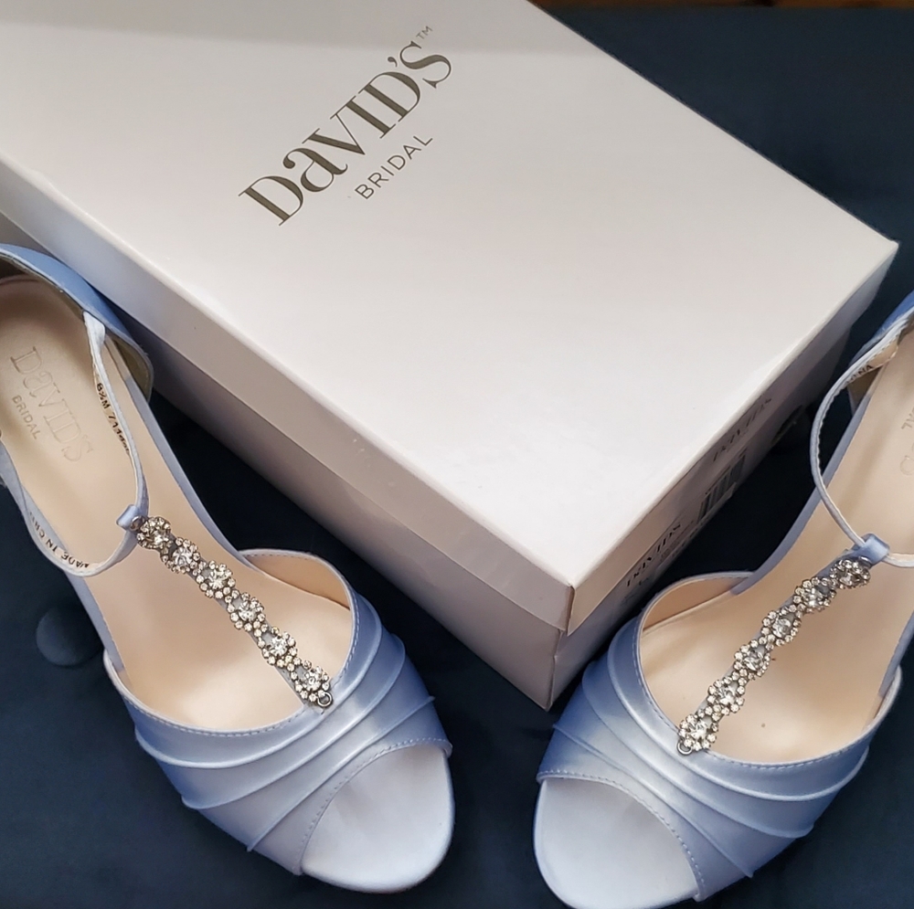David's Bridal Wedding Heels